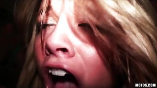 Slutty college teens have orgy in dorm